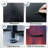 4 Drawer Dresser for Bedroom, Narrow Chest of Drawers, Wooden Top and Study Iron Frame 18"x37.5"-(WxH)