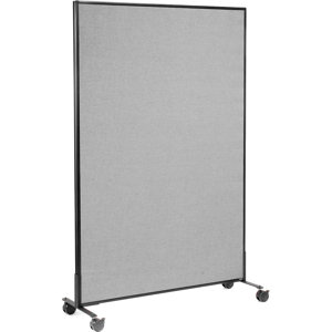 Interion Mobile Blue Office Partition Panel | Wayfair