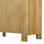 Buffet rétro en bois avec 4 portes, tablettes réglables et rangement spacieux pour la salle à manger, la cuisine et le salon