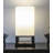 Maxwell 14 in. LED Bedside Table Lamp with Fabric Square Shade Bundle (Set of 2)-104311727-104311730
