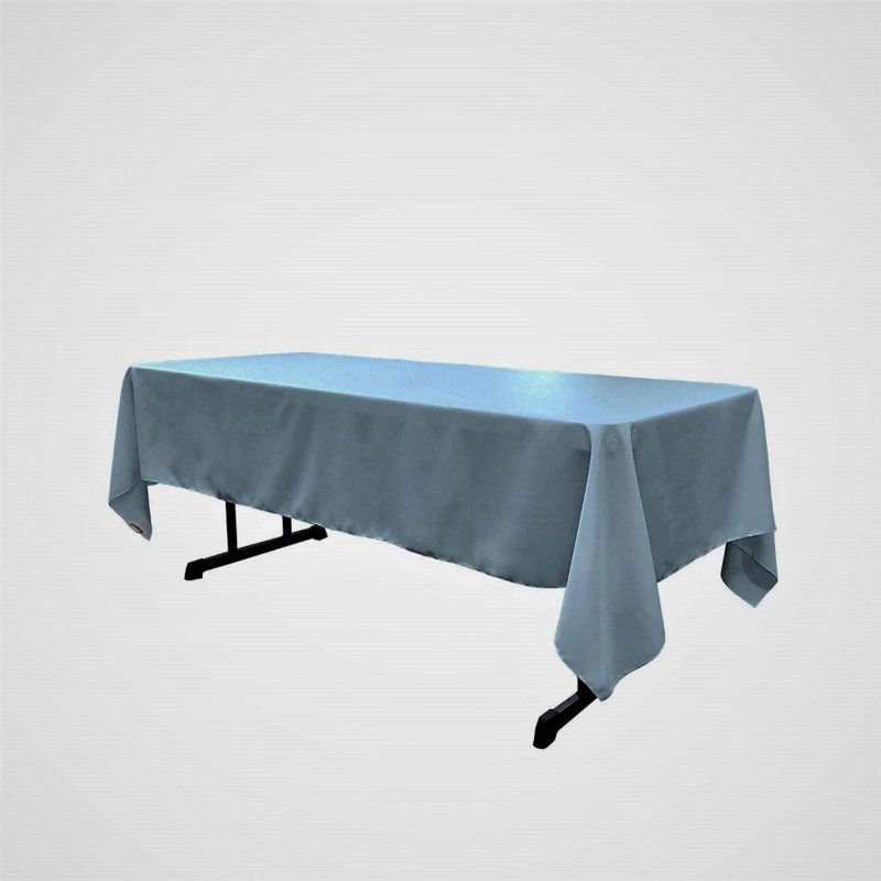Nappe rectangulaire 60 x 108 Polyester, Bleu acier