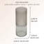 Vase de table en verre