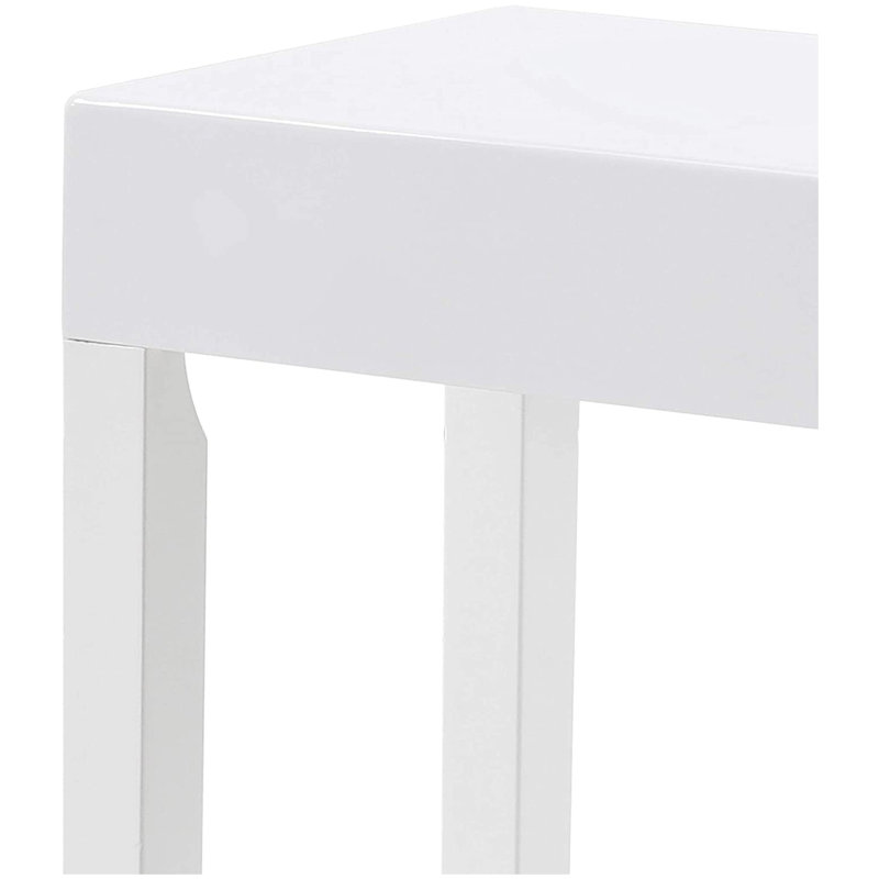 Modern Amy Console Table, Sofa Table, White