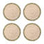 Amaretto Abaca Round Placemat-262189166