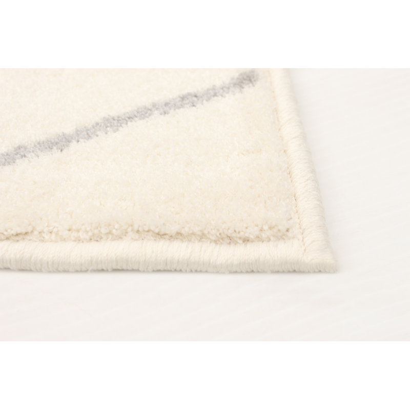 Tapis beige Esliabeth, Rectangle 6 pi 7 po x 9 pi 6 po
