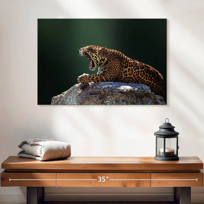 Brampt Feisty Jaguar, 16" H x 24" W