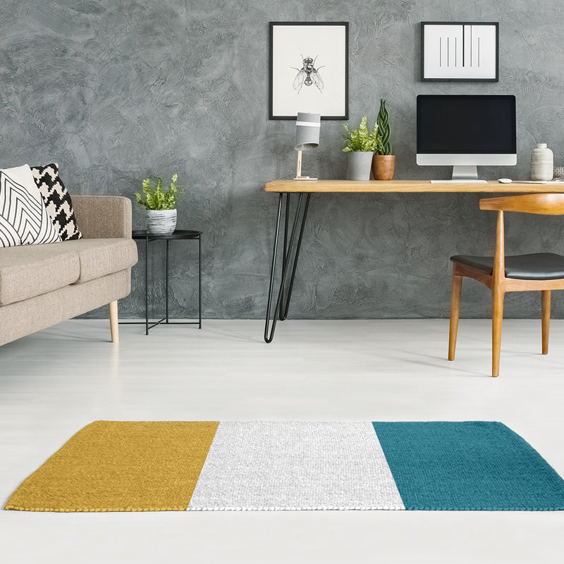 Chenille Indoor Rug, Rectangle 4' x 6'