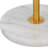 Cossie 61'' Gold Swing Arm Floor Lamp Set