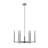 6-Light Contemporary Candelabra Styled Chandelier