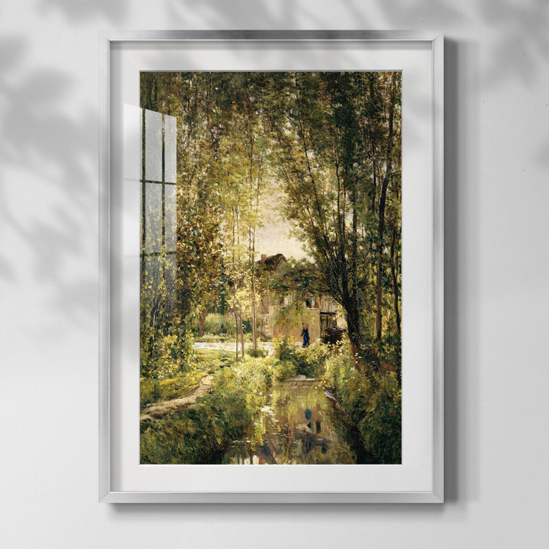 Paysage rétro CCX - impression encadrée