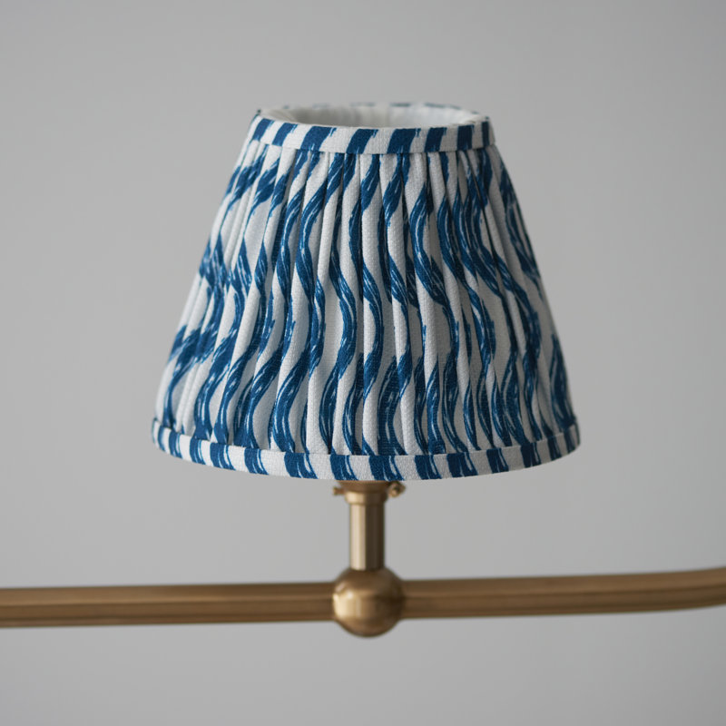 Santiago 4 - Light Shaded Chandelier, Blue