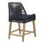 Chaise de comptoir en corde tissée avec coussin (ensemble de 2)-1998820454