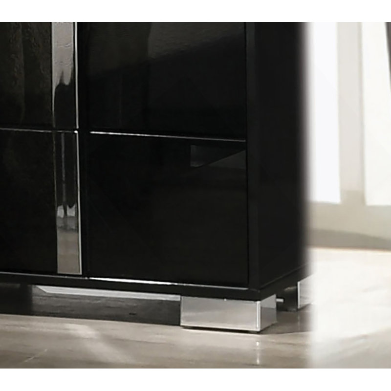 Mobilier de chambre à coucher 1pc, Noir
