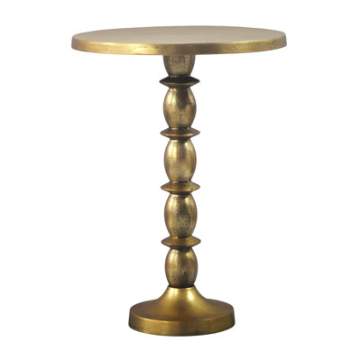 Pedestal Round Side Table