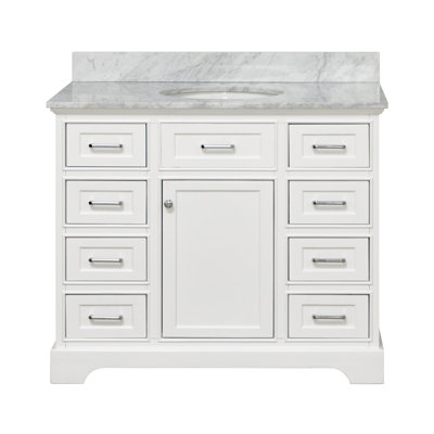 Ronnie 42'' Single Bathroom Vanity with Top
