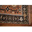 Tapis de couloir indien orange 3x8