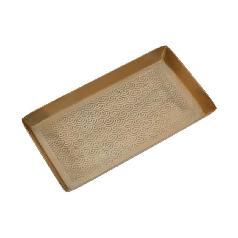Strout Aluminum Tray, Champagne