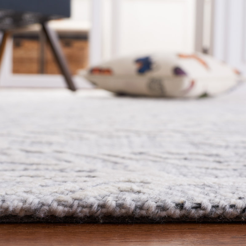 Tapis floral touffeté à la main Marbella, Tapis de couloir 2 pi 3 po x 9 pi