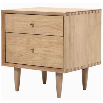 48 cm W Bedside Table