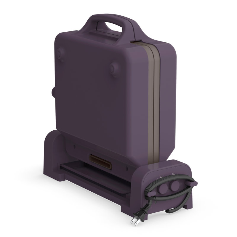 Bella Fold & Store Dual Temp Griddle, Plum