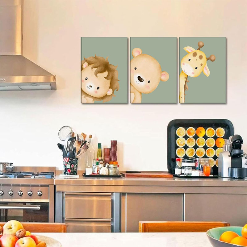 3 Piece Wrapped Canvas Print