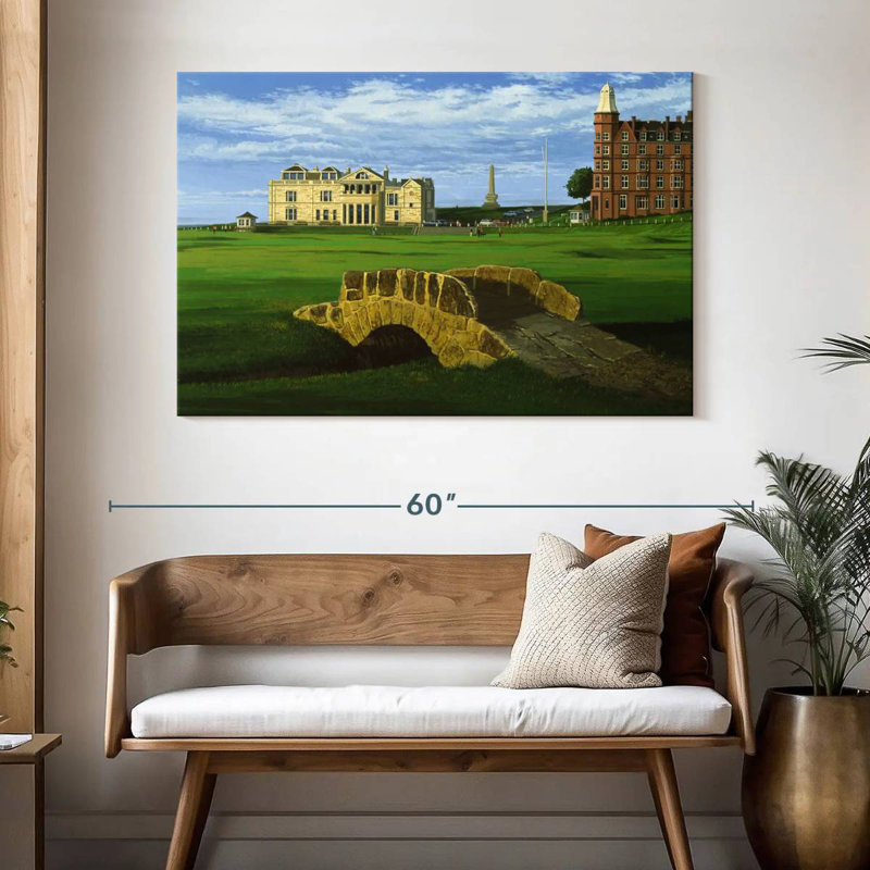 Kavia Golf Course V, 32" H x 48" W