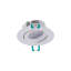 Sylvania SylSpot Neos LED Recessed Spotlight 4.8W 400 Lumens IP44/20 White - Pack of 10-126605399