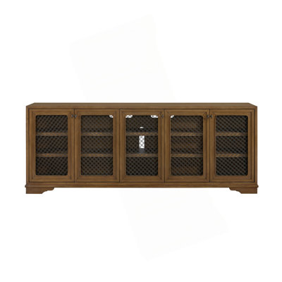 84" Console - Almond