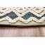 Tapis crème / gris en laine touffeté à la main Guthridge-611332802