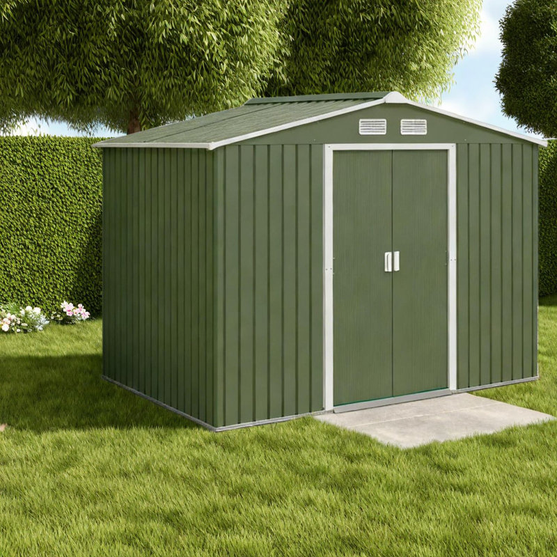 Spacious Steel Sheds, Modern Design For Outdoor Storage