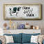 «Farm Sweet Farm», toile encadrée-856495077