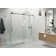 Nova 72 in. x 36 in. x 78 in. 90-degree Fully Frameless Sliding Glass Shower Enclosure