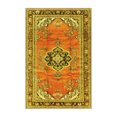 Tapis jaune Azuree