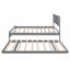 Lit plateforme double avec lit gigogne réglable-14680987