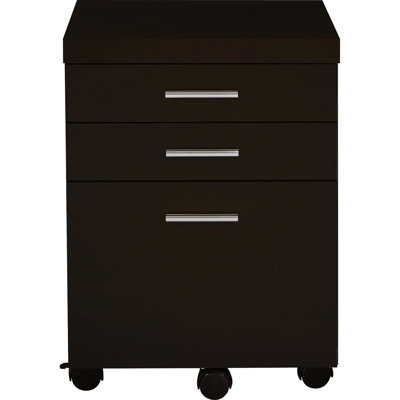 Cappuccino 3 Office Drawer - Keep Your Tidy Cabinet For Stylish Interior