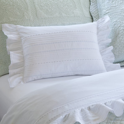 Elisa Boudoir Cotton Lumbar Pillow