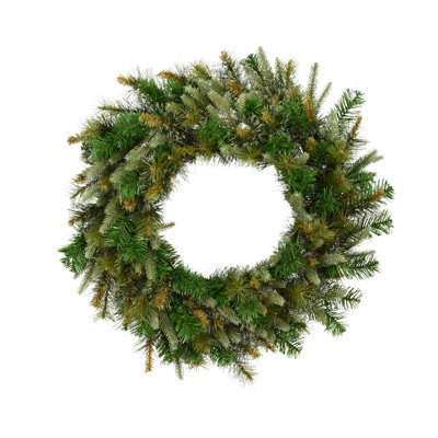 Couronne de pin artificielle en cachemire