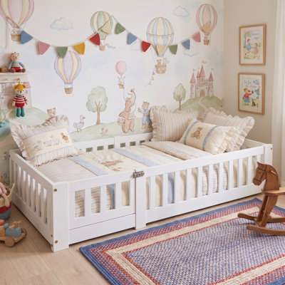 Single (3') Solid Wood Platform Bed
