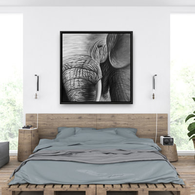 «Éléphant» sur toile