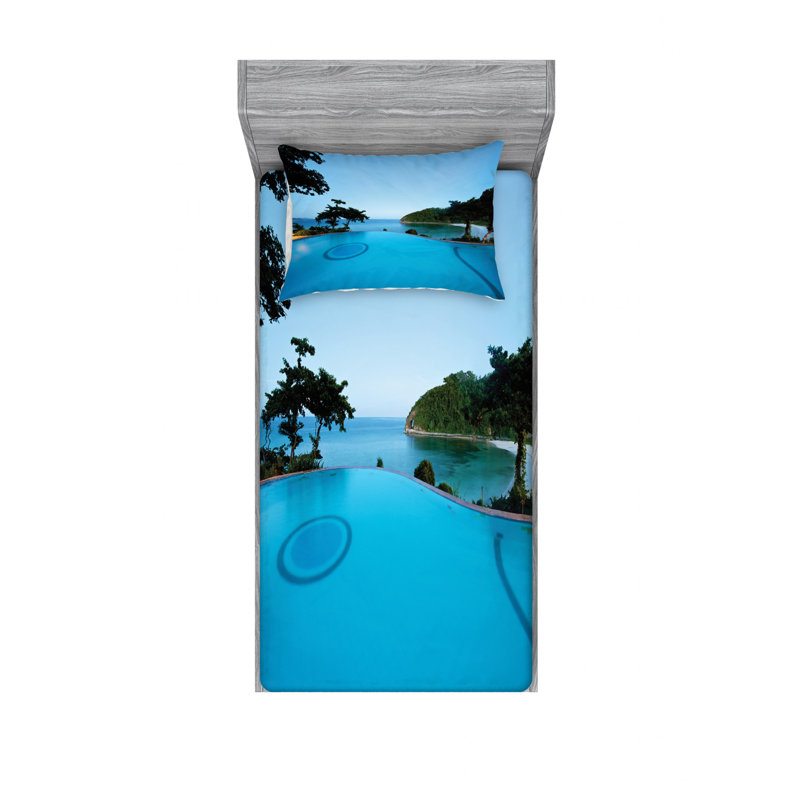 Microfiber Sheet Set, Twin XL Sheet Set with Fitted Sheet
