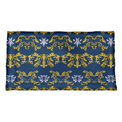 Football Baroque Pattern Pillow Sham
