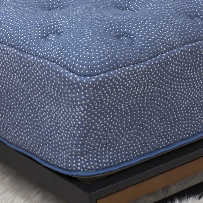 Twin XL Blue Gel Memory Foam Innerspring Mattress