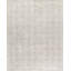Geometric Area Rug in Silver