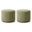 Repose-pieds rond 22,5 po, ensemble de 2-133653621