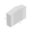 Abri de rangement en vinyle avec base l 10,5 pi x P 3 pi SidePro