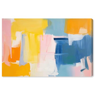 «Skyward Radiance I Canvas Warm Abstracts» par Art Remedy