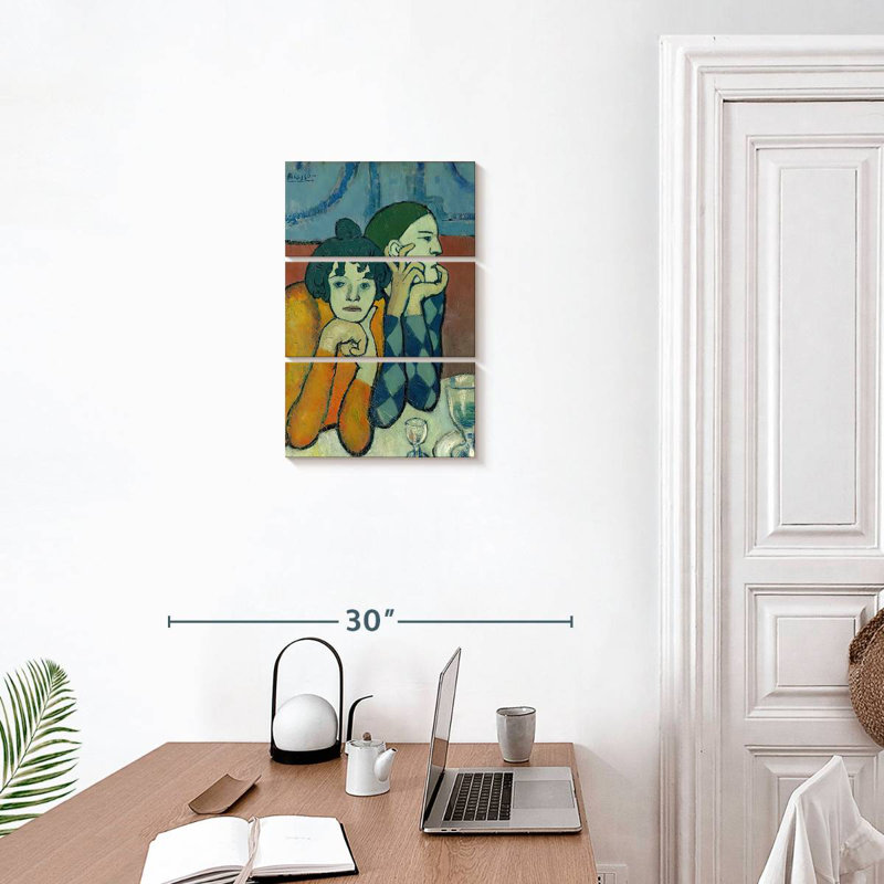 Leisha The Two Saltimbanques, 32" H x 20" W