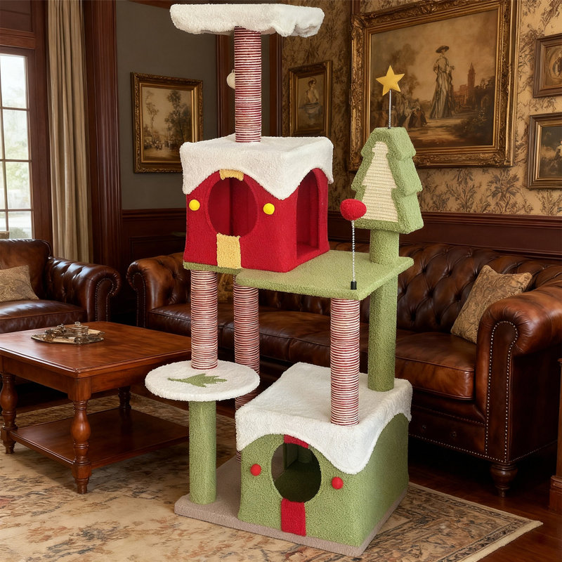 CY14 Christmas Cat Tree