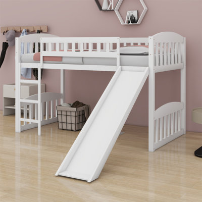 Loft Bed With Slide And Ladder