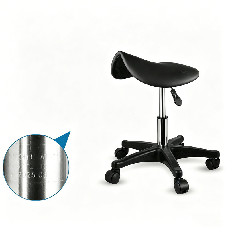 Adjustable Height Ergonomic Stool Wheels